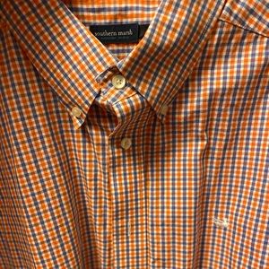 Southern Marsh Long Sleeve Button Up XL